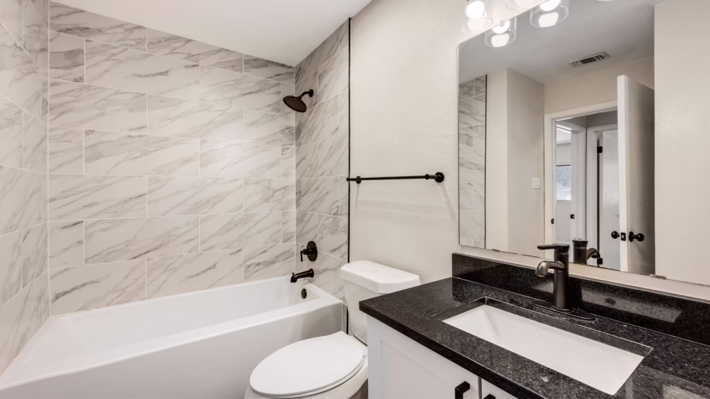 bath remodel new bathroom white bathroom granite bathroom